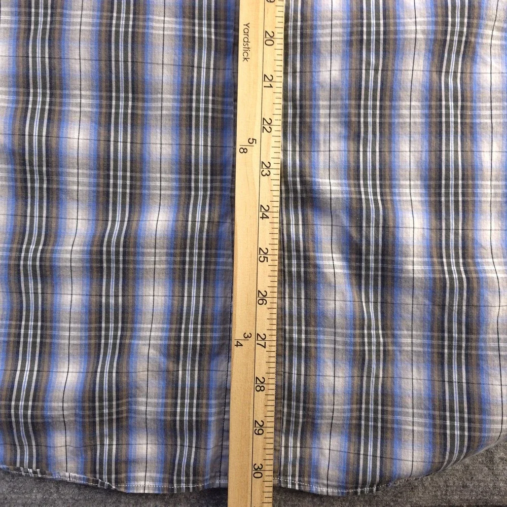 J Crew‎ Shirt Large Tailored Fit Long Sleeve Button Down Multicolor Plaid Cotton